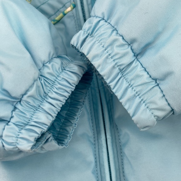 Columbia 18mo Girl’s Blue Reversible Winter Coat with Hood - Picture 10 of 12